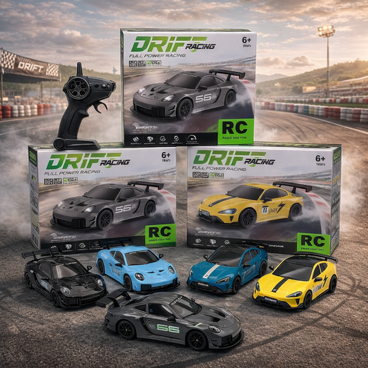 RC Racing Car with Smooth Drift