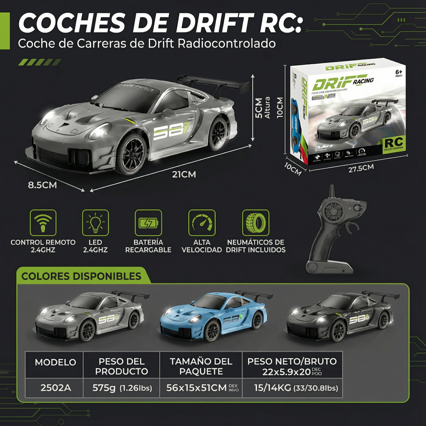 Coche de Drift Profesional